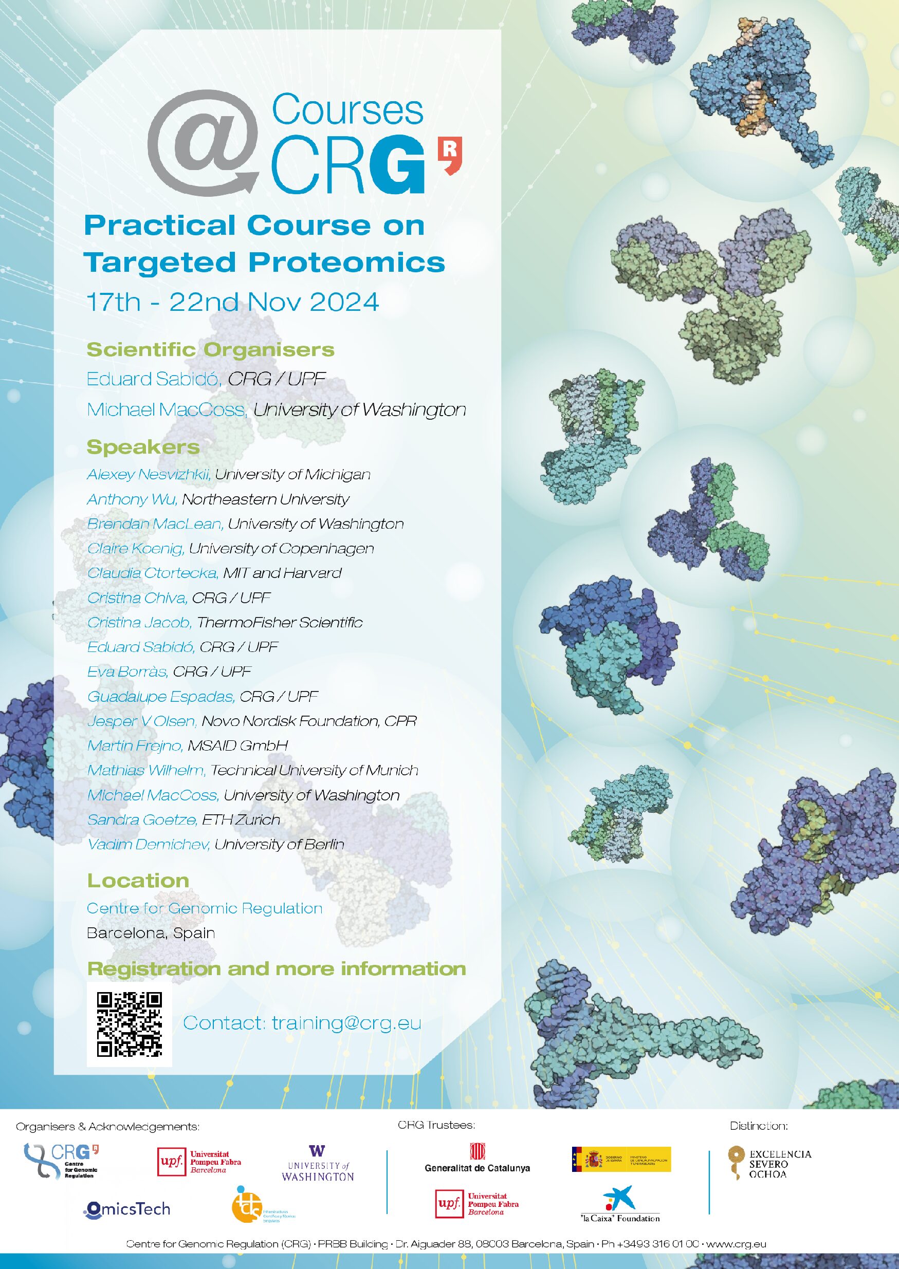 Practical Course on Targeted Proteomics