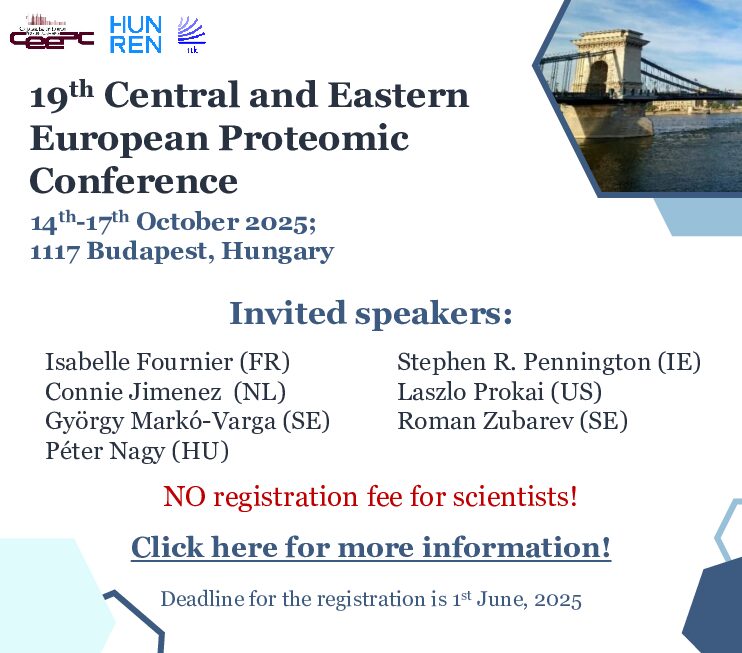 19th Central and Eastern European Proteomics Conference