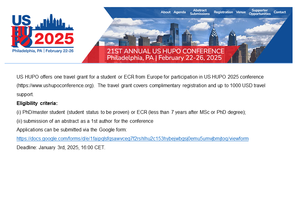 US HUPO 2025 CONFERENCE