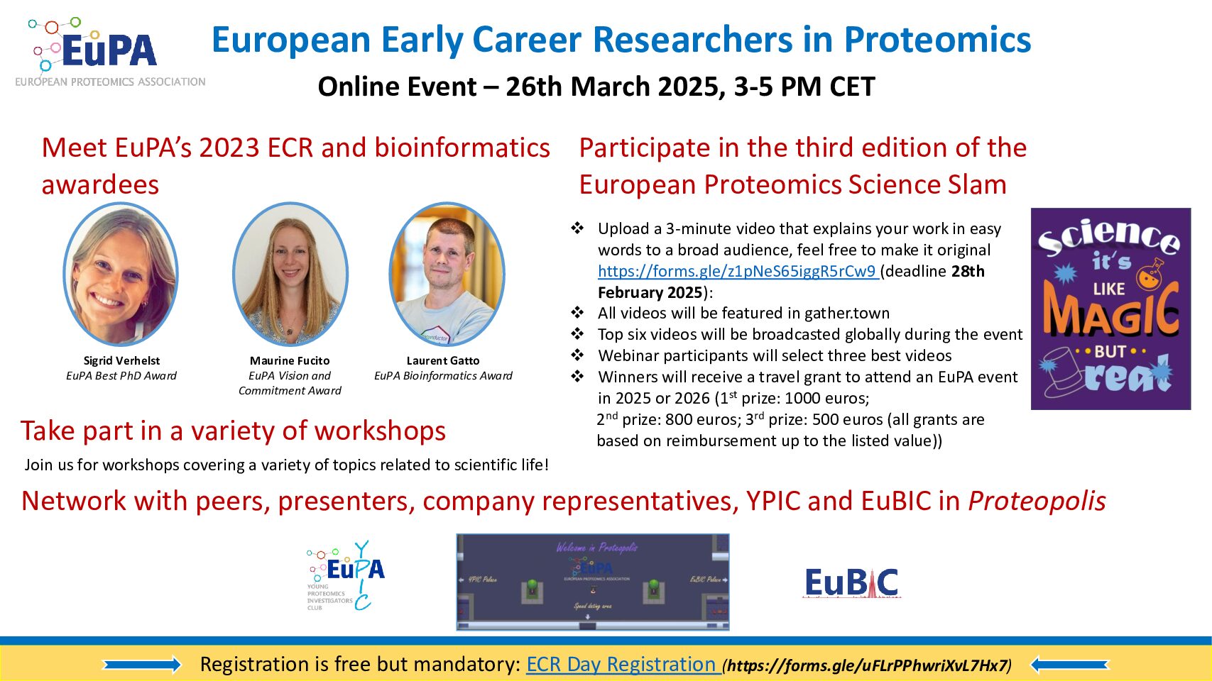 European Early Career Researchers in Proteomics